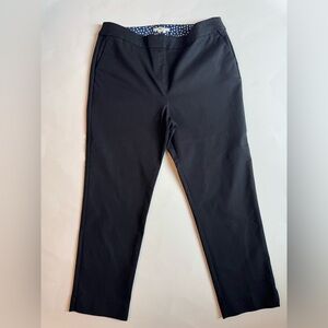 Boden Richmond 7/8 Pants Black Women’s US 12R Cropped Stretch EUC